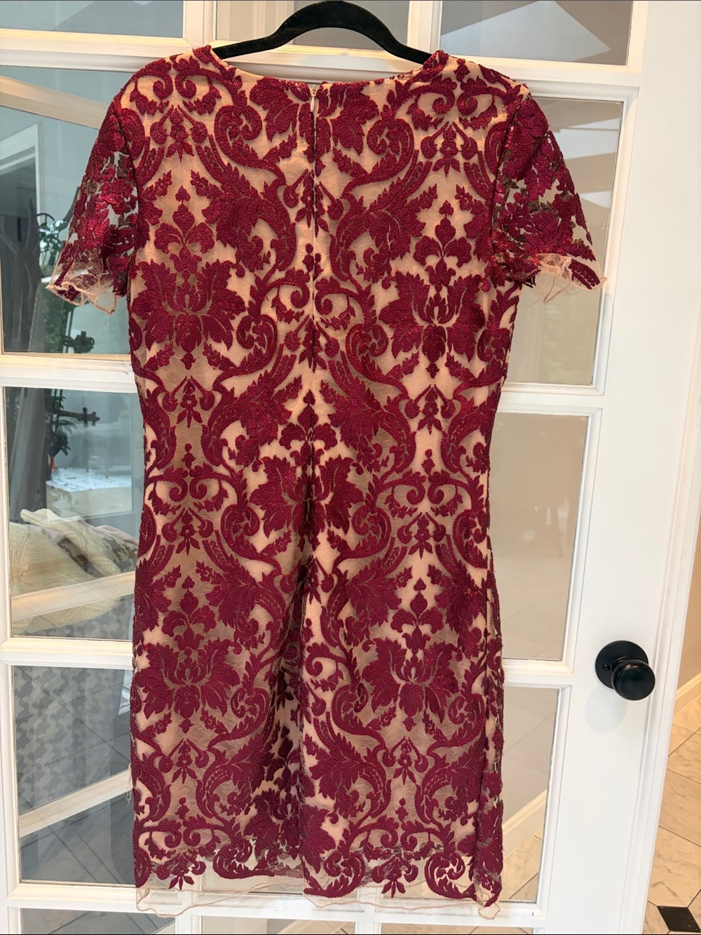 Dress the Population Lace Overlay Dress - SZ XL NWOT - Picture 4 of 4
